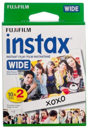 Fujifilm instax Wide Instant Film, White