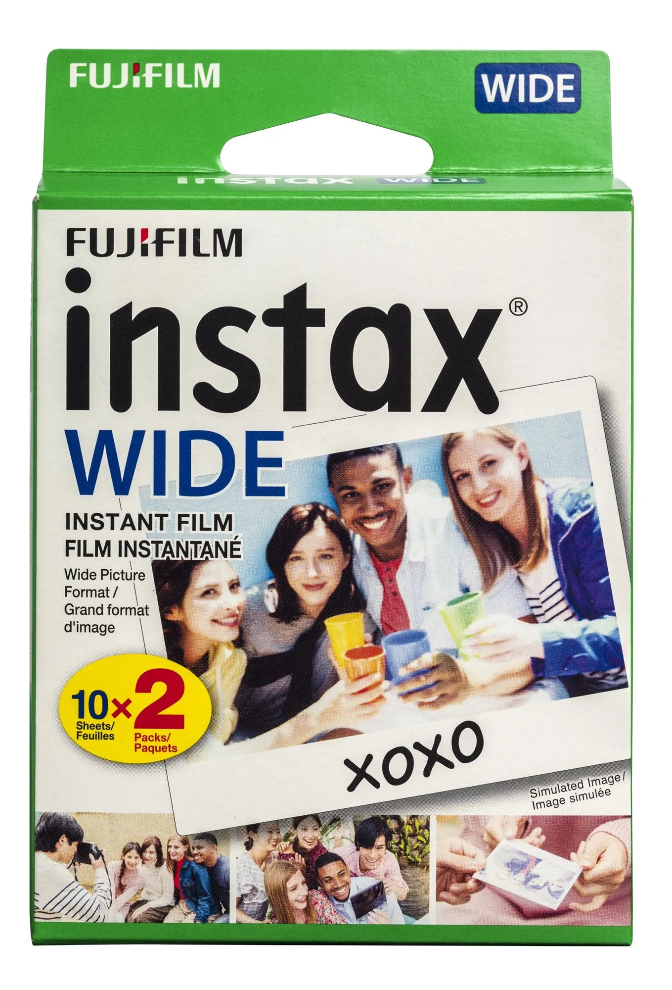 Fujifilm instax Wide Instant Film, White