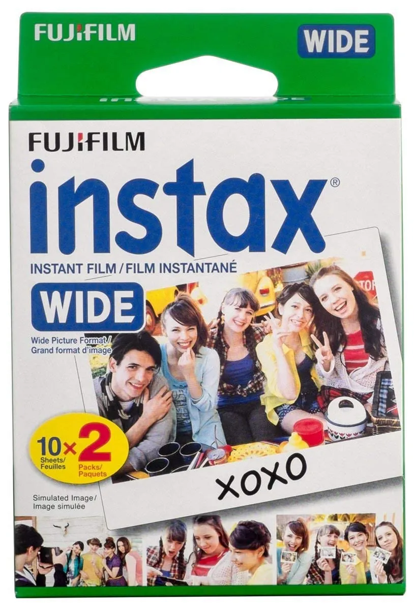 Fujifilm instax Wide Instant Film, White