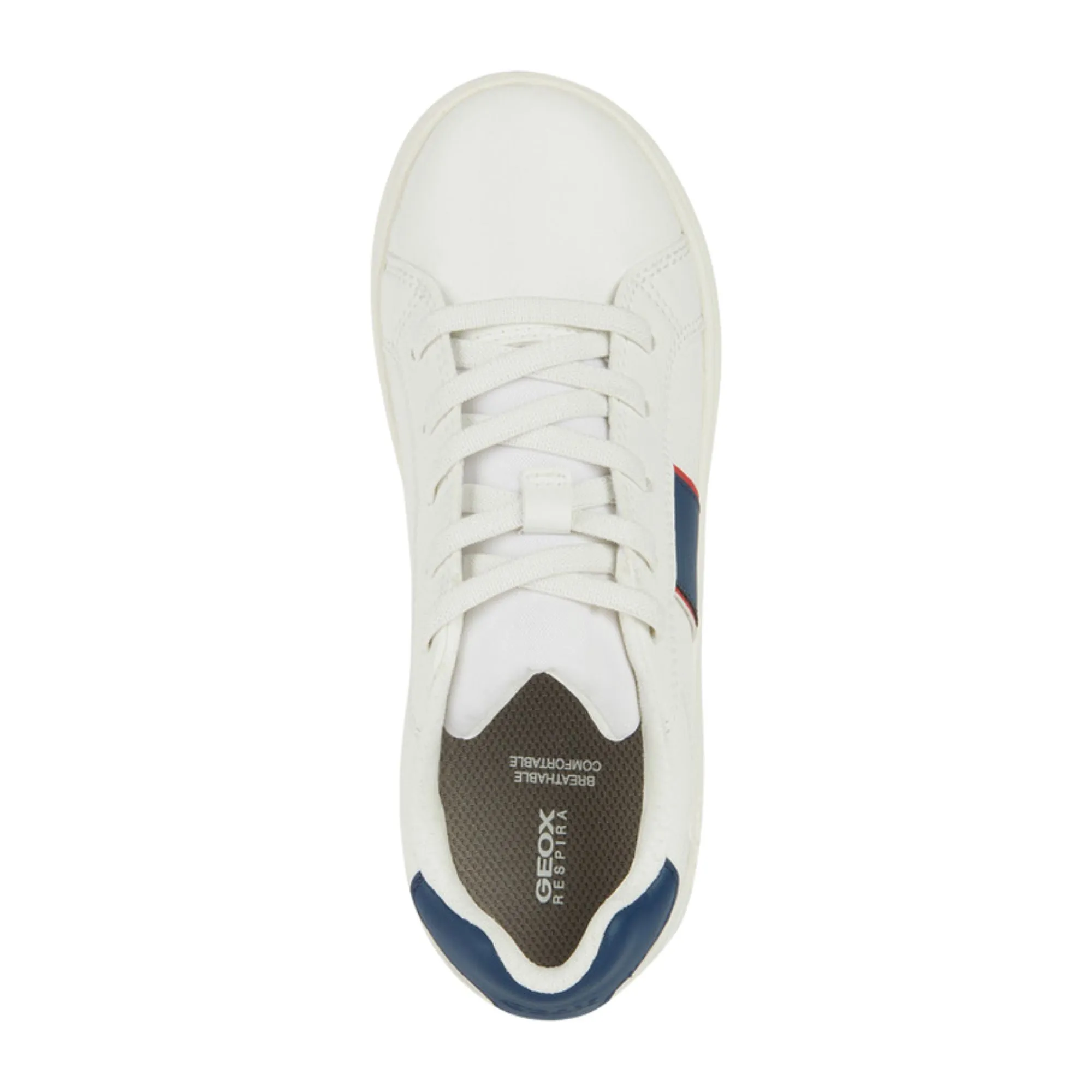 Geox Eclyper White Sneakers