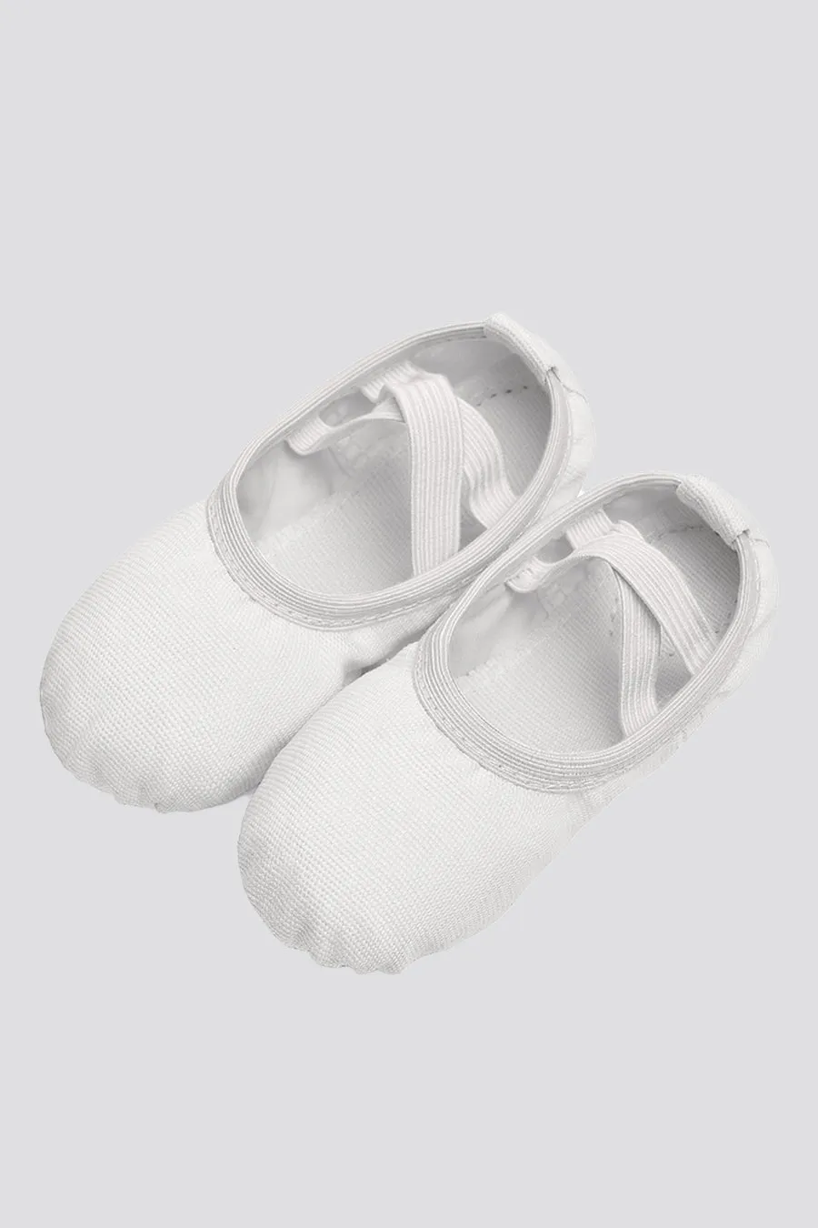 Girl's Classic Canvas Ballet Shoes (no drawstring)