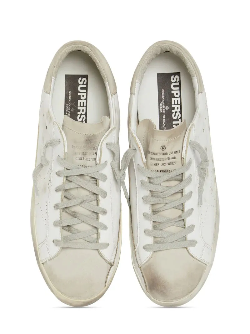 Golden Goose 20mm Super Star Leather Sneakers