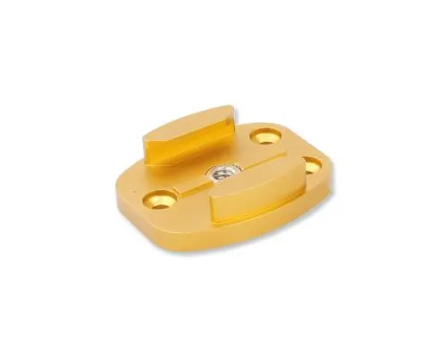 GoPro Snowboard Flat Surface Mount for Hero 1/2/3/3 /4 Camera - Gold