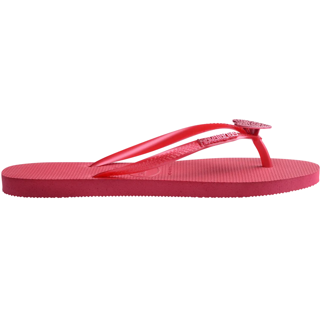 Havaianas Kids' Crystal Charm Slim Flip Flop