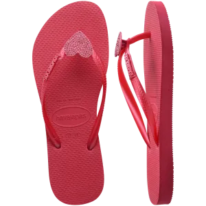 Havaianas Kids' Crystal Charm Slim Flip Flop