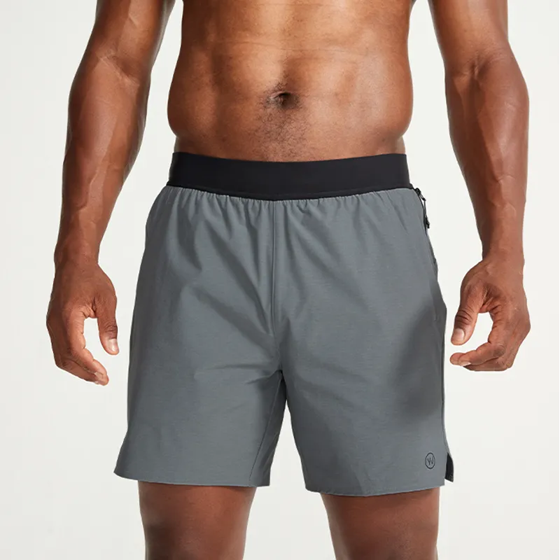 Heather Grey ANY-WEAR™ Short | Smart Apparel