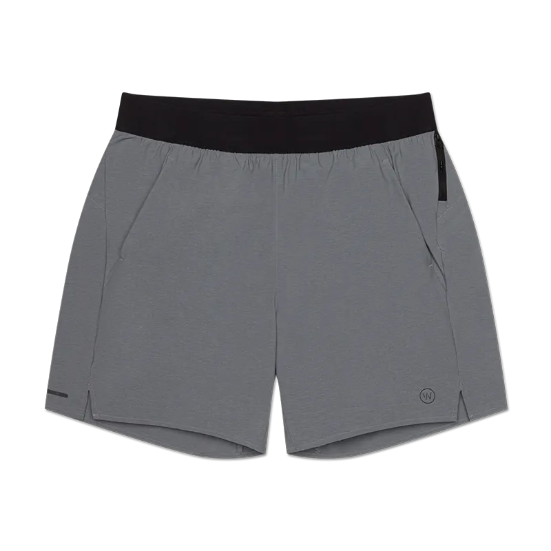 Heather Grey ANY-WEAR™ Short | Smart Apparel