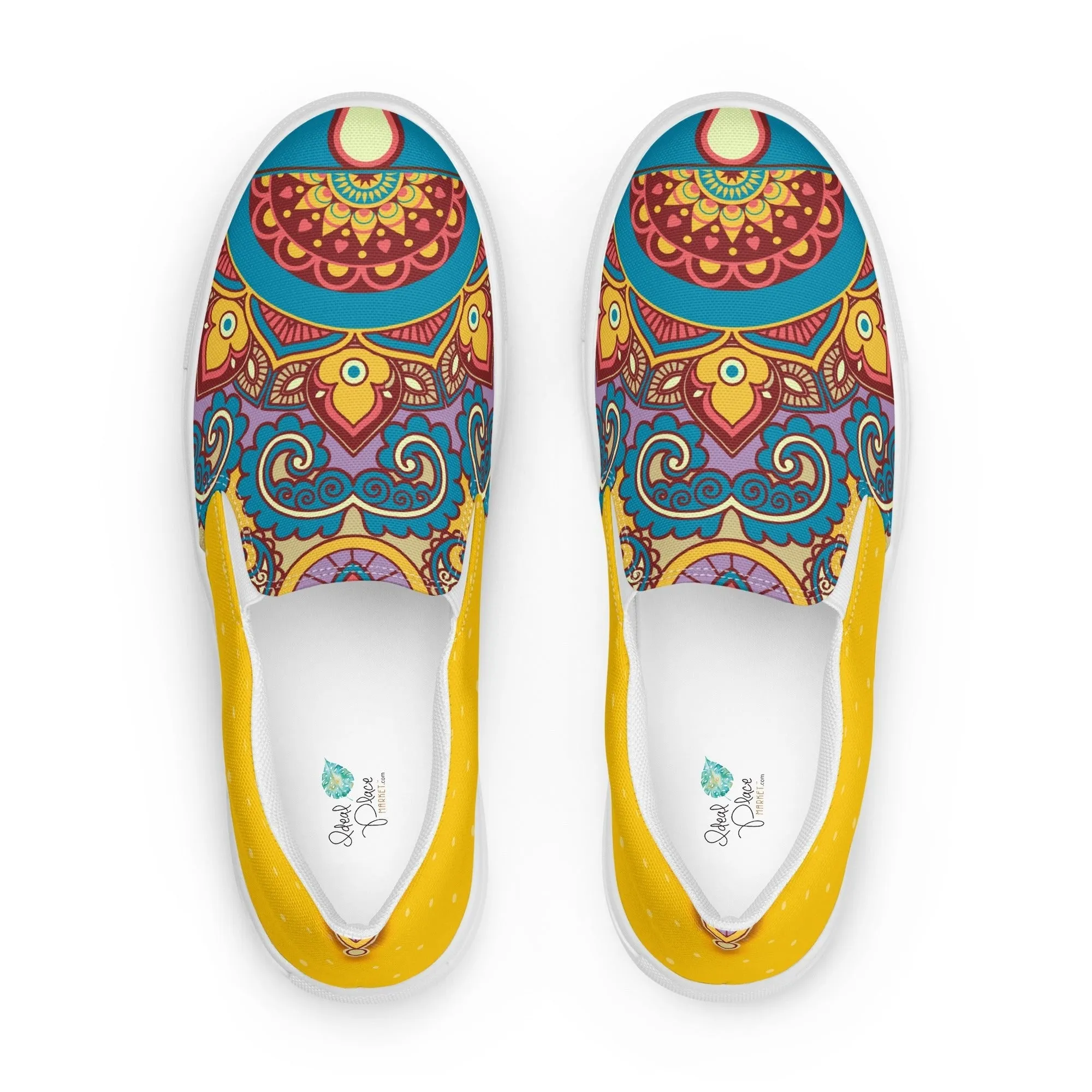 Heena Women’s Slip-On Canvas Sneakers