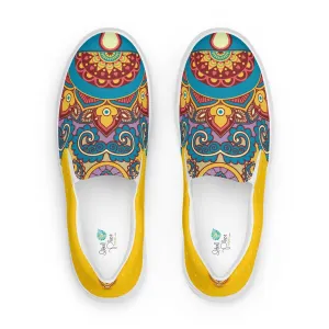 Heena Women’s Slip-On Canvas Sneakers