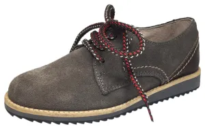 Hoo Shoes Boy's Howard's Suede Leather Multicolor Lace Up Platform Oxford Shoe