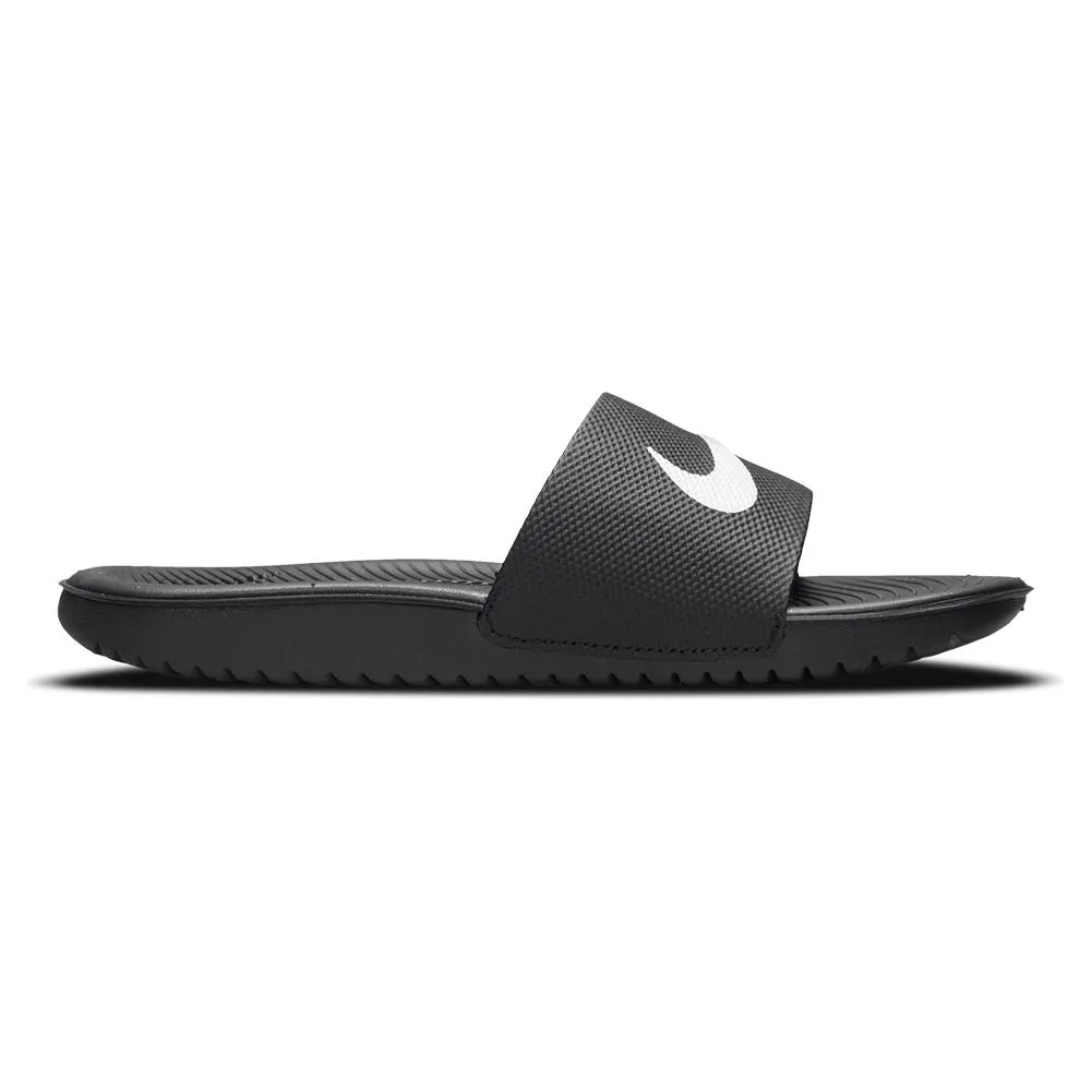 Juniors` Kawa Sports Slides Black and White