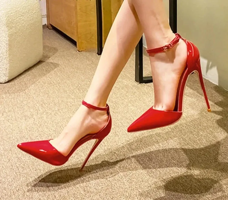 Kimy - Elegant High Heels Pumps Lady Closed Pointed Toe