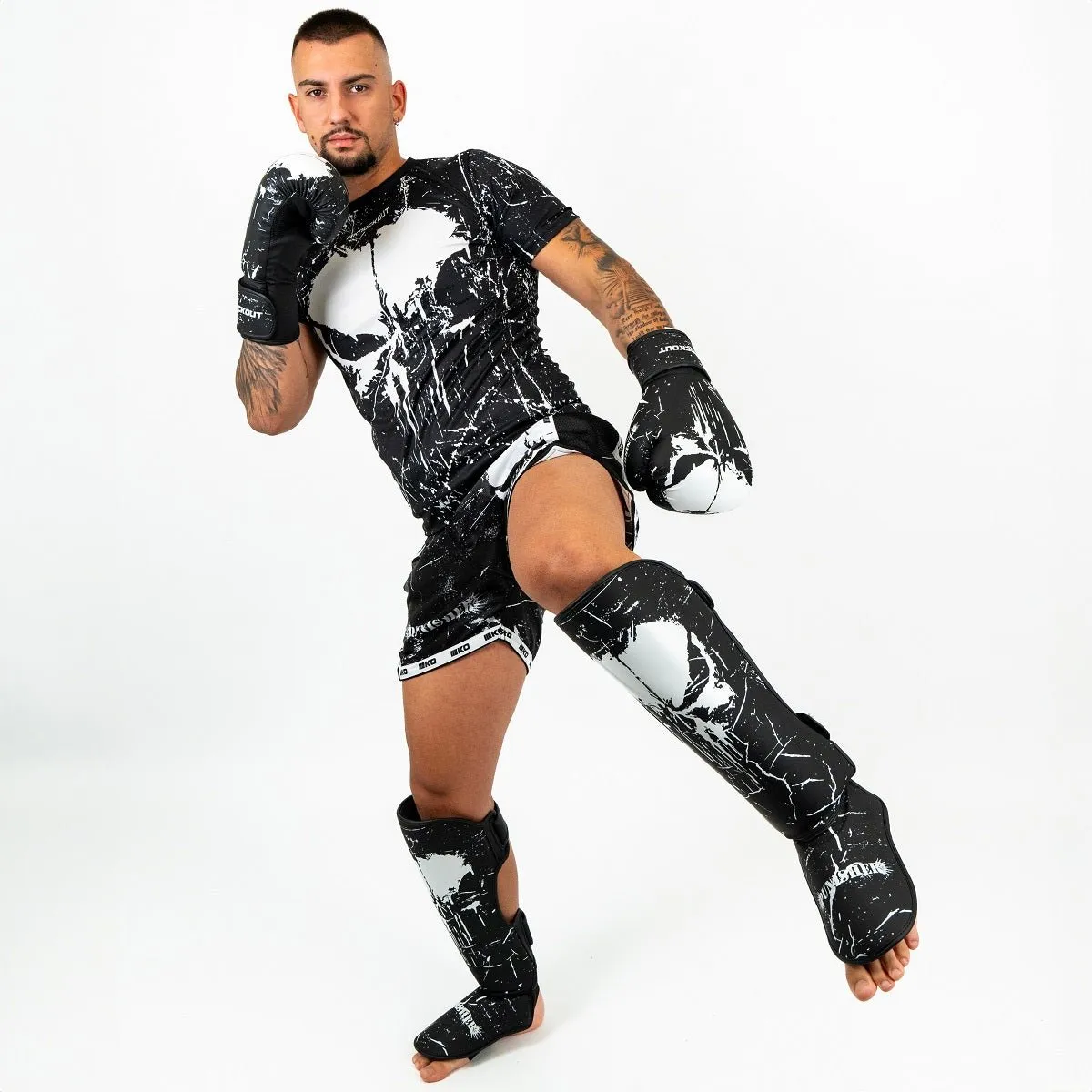 Knockout Punisher 2.0 Kickboxing Shin Guards