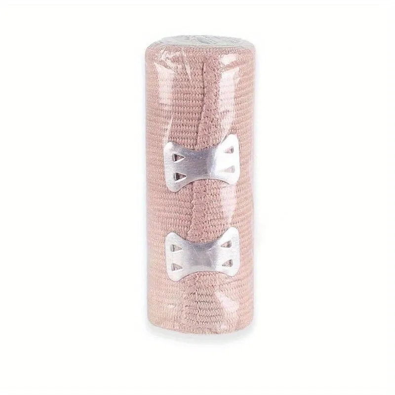 LatexFree Elastic Bandage Reusable Compression Wrap for Injuries