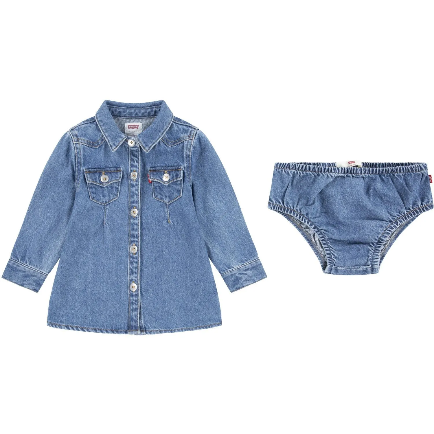 Levi's BLUE Western Denim Dress