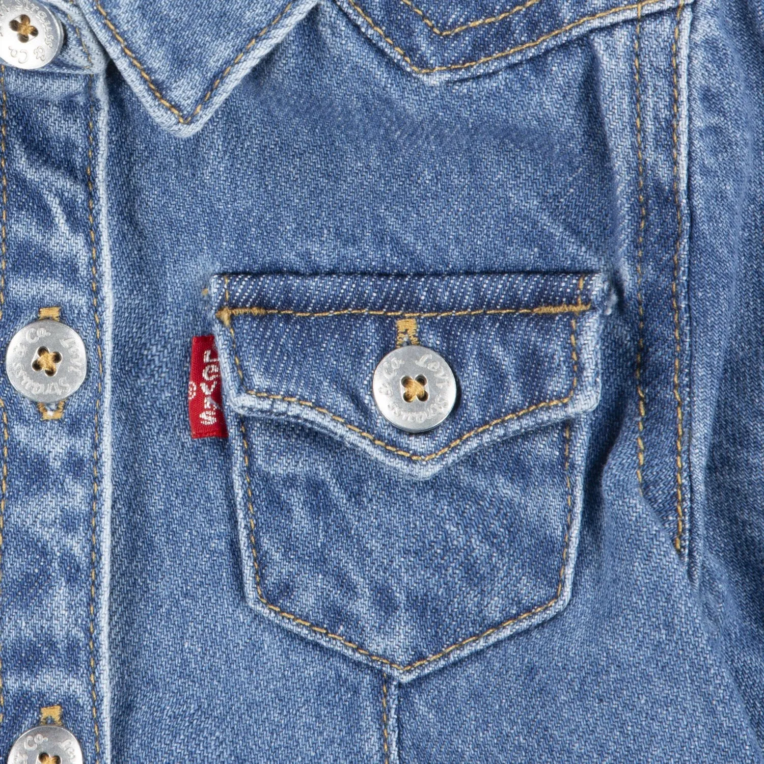 Levi's BLUE Western Denim Dress