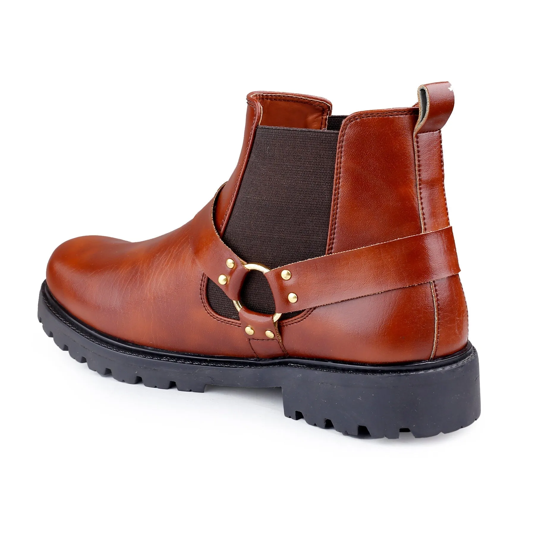 Men's Ankle Slip-on Boots for All Seasons