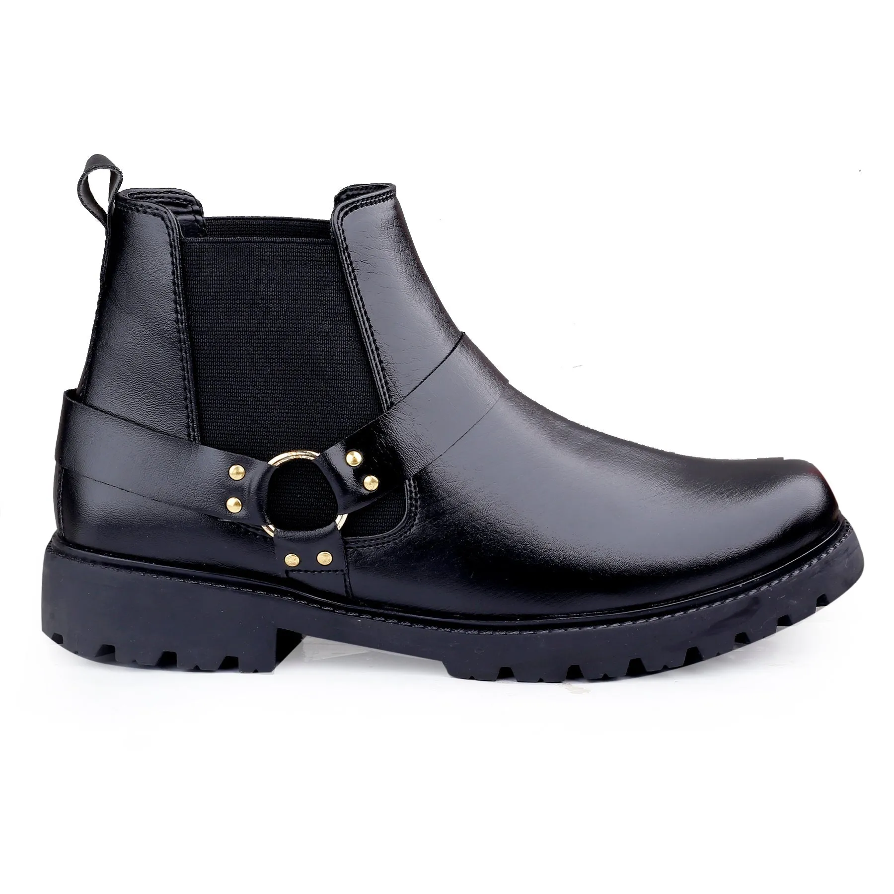 Men's Ankle Slip-on Boots for All Seasons