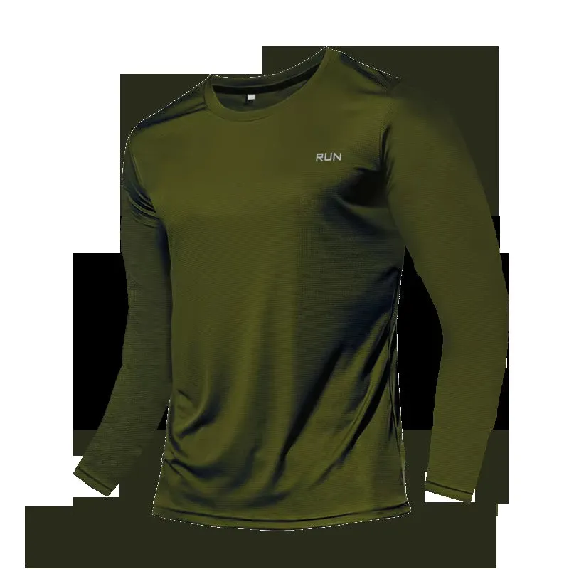 Men'S Running T-Shirts, Quick Dry Sport T-Shirts, Fitness Gym Running Shirts, Soccer Shirts Men'S Jersey Sportswear Gym Clothing