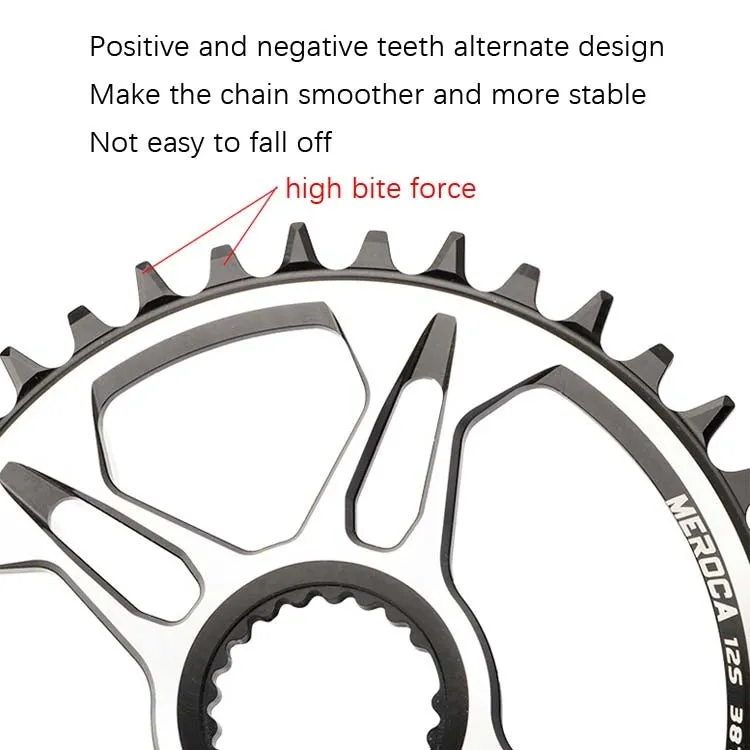 MEROCA Positive And Negative Teeth Repair Disc For Shimano M7100/8100/9100(34T Single Disk)