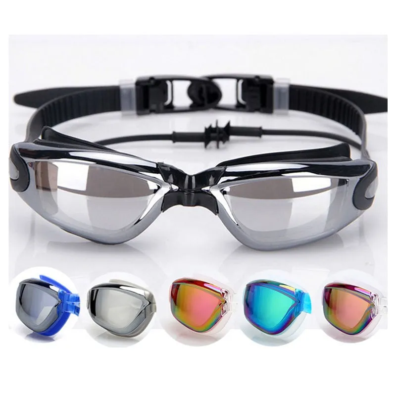 Myopia Swimming Goggles Anti-Fog Waterproof