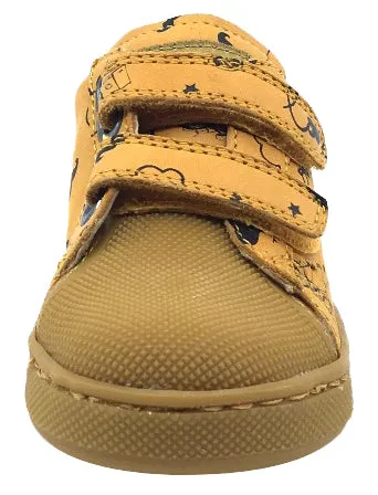 Naturino Boy's and Girl's Bree Sneaker Tennis Shoes, Zucca Mustard