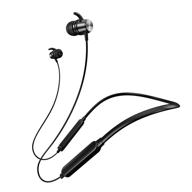 Neck Hanging Sports Bluetooth Headset Ear Hanging 5.0 Running Binaural Wireless Earphones Magnetic Earplugs