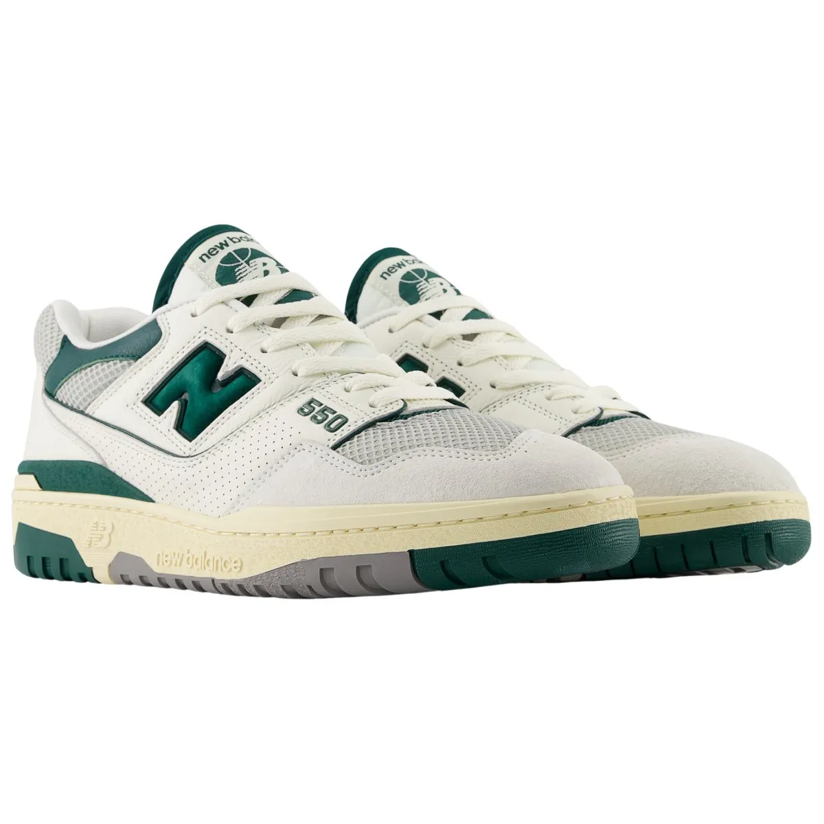 New Balance Men's BB550CPE Sea Salt/Green