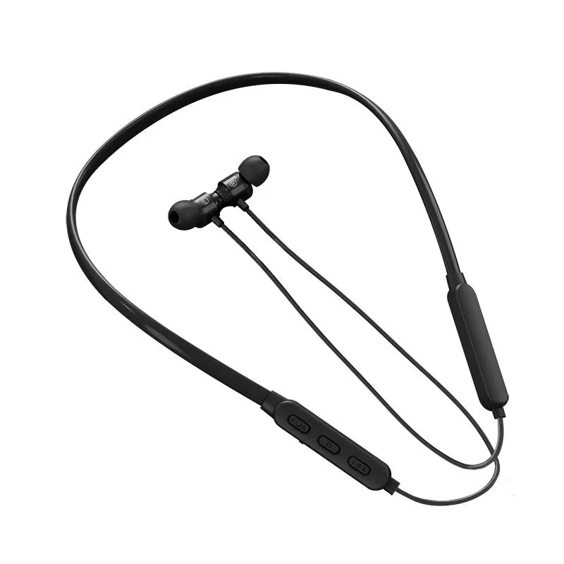 New Bluetooth Headset 5.0 Wireless Earphones Neck Hanging Sports Running Halter Headset