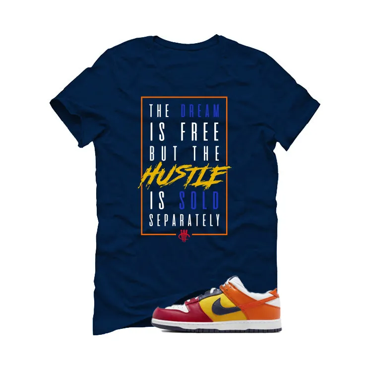 Nike Dunk Low CO.JP What The Navy Blue T-Shirt (Dream is Free)| illcurrency