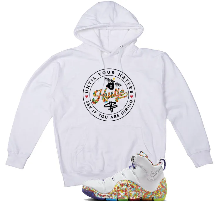 Nike LeBron 4 "Fruity Pebbles" | illcurrency White T-Shirt (Haters Catch Up)