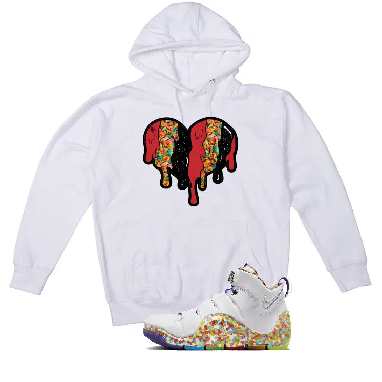 Nike LeBron 4 "Fruity Pebbles" | illcurrency White T-Shirt (Heart)