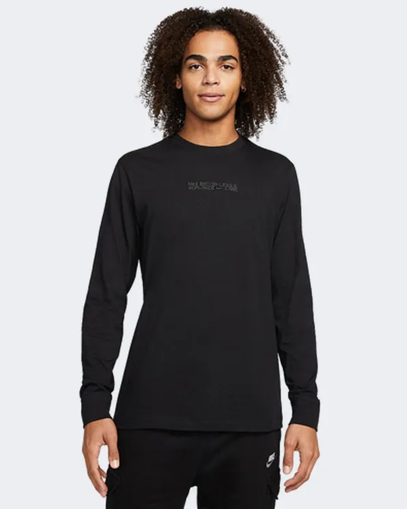 Nike Sportswear Essentials Core Men Lifestyle Long Sleeve Black