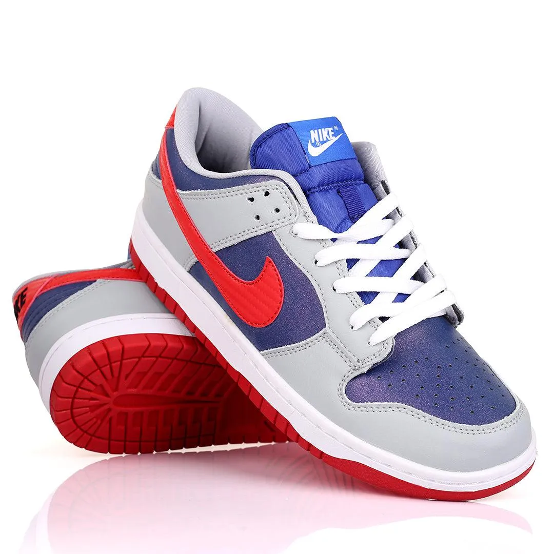 NK Force Dunk Low Multi Color Logo Designed  Men's Sneakers