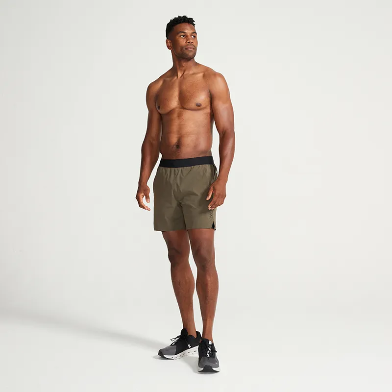 Olive ANY-WEAR™ Logo Short | Smart Apparel