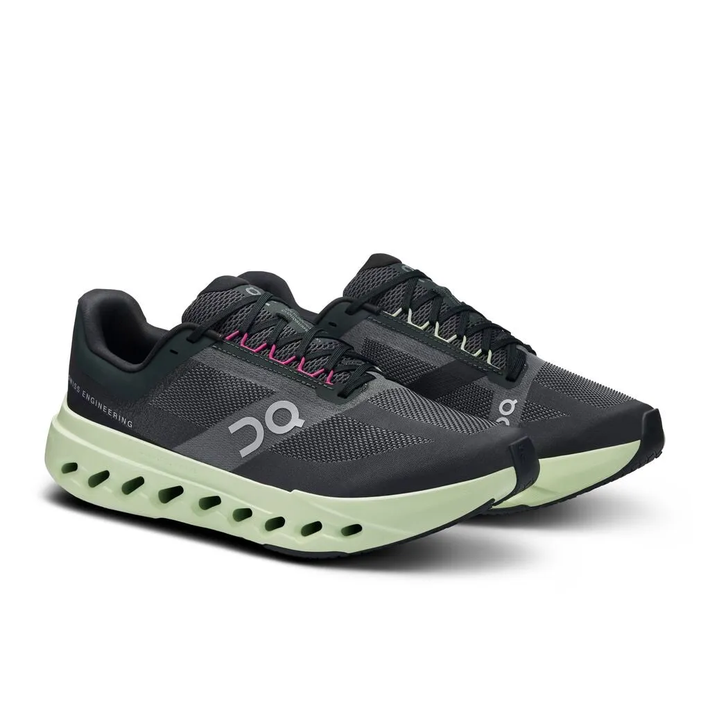 On Men's Cloudsurfer Next Running Shoes Black / Lima