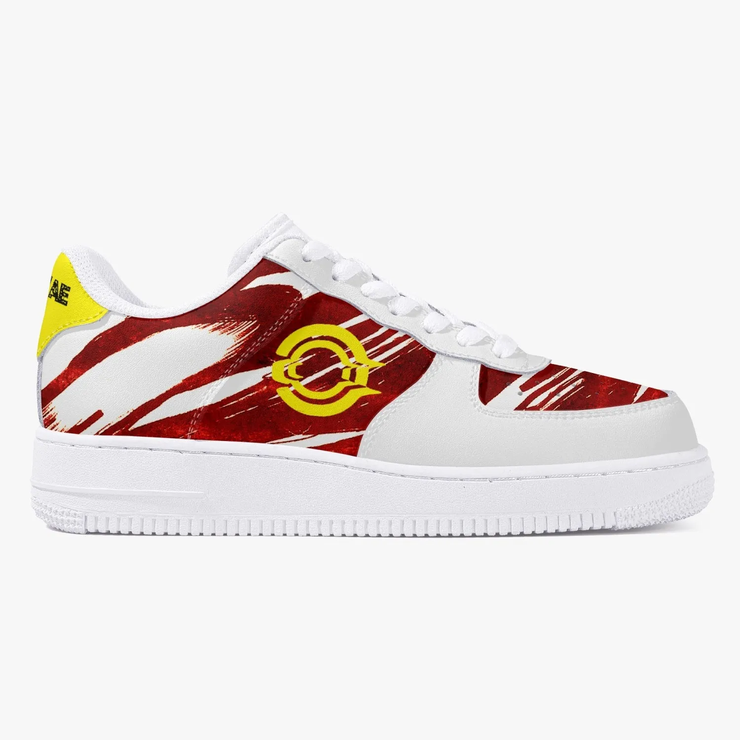 OOTAMAWAE Original Brand Low-Top Leather Sports Sneakers Air red Cloud