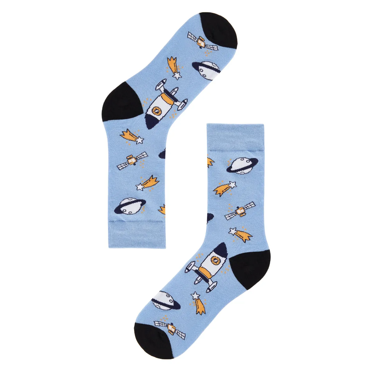 Orbiter Printed Crew Length Socks