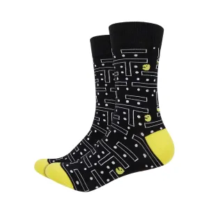 Pacman Printed Crew Length Socks