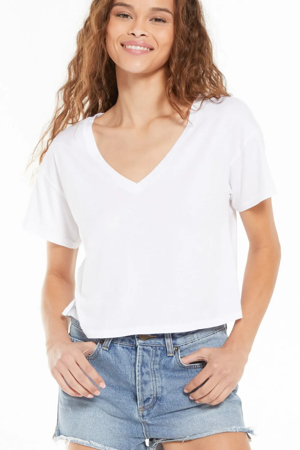 Parker Organic V-Neck Tee