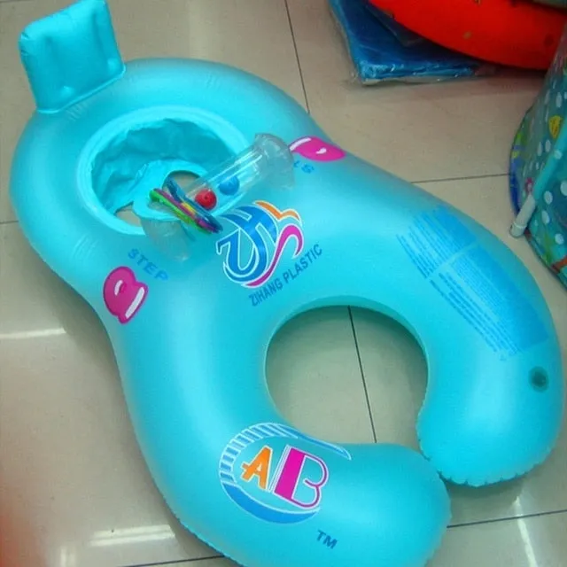 Portable Baby Pool Float with Sunshade