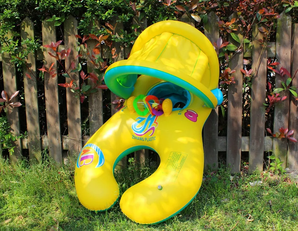 Portable Children Swim Circle Inflatable Safety Ring