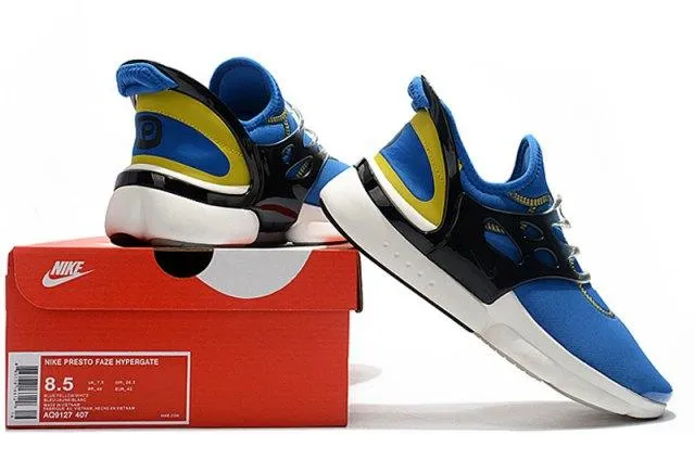 Presto Faze Hypergate GS Blue Yellow Black Sneaker