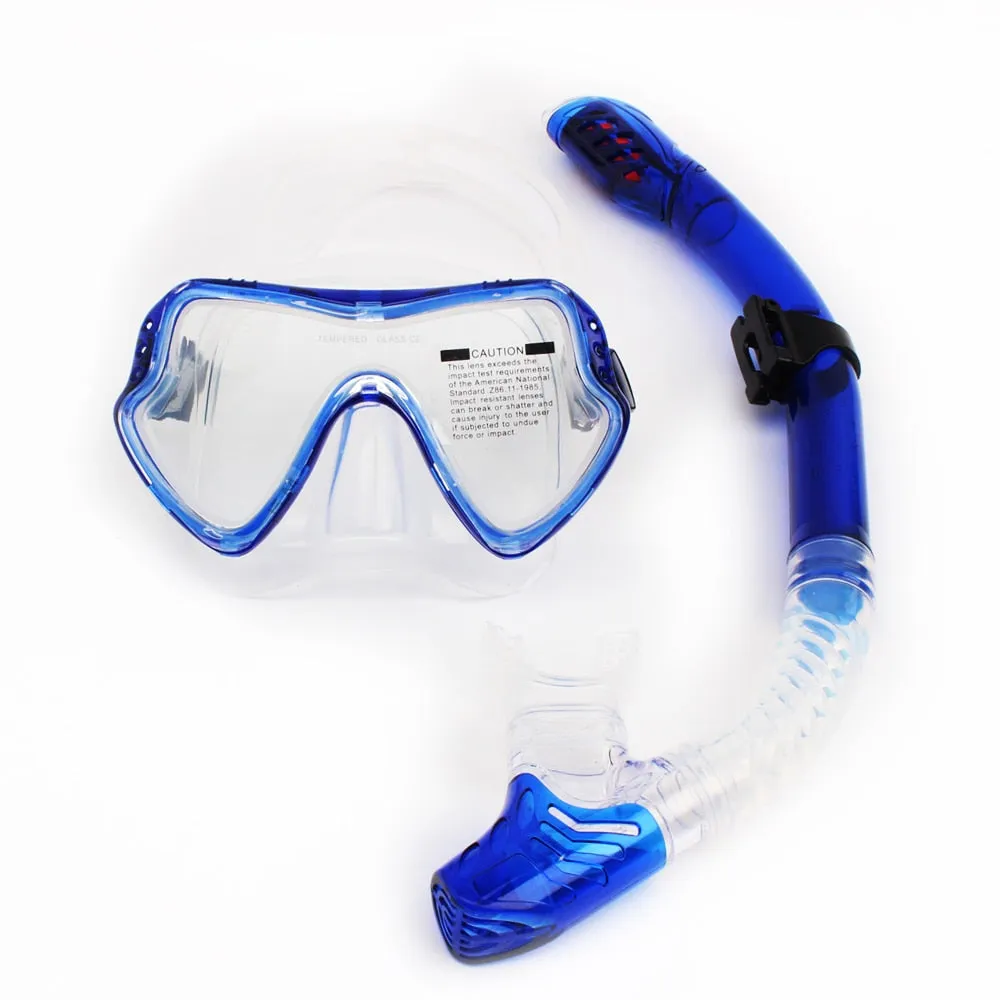 Professional Snorkel Diving Mask Set