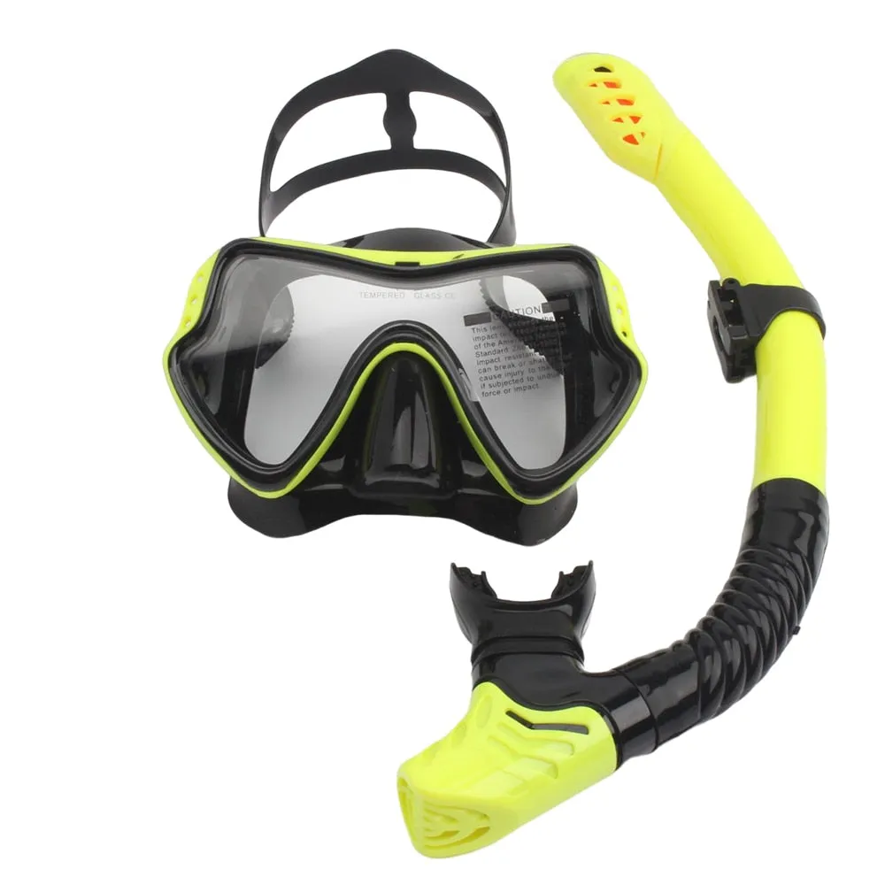 Professional Snorkel Diving Mask Set