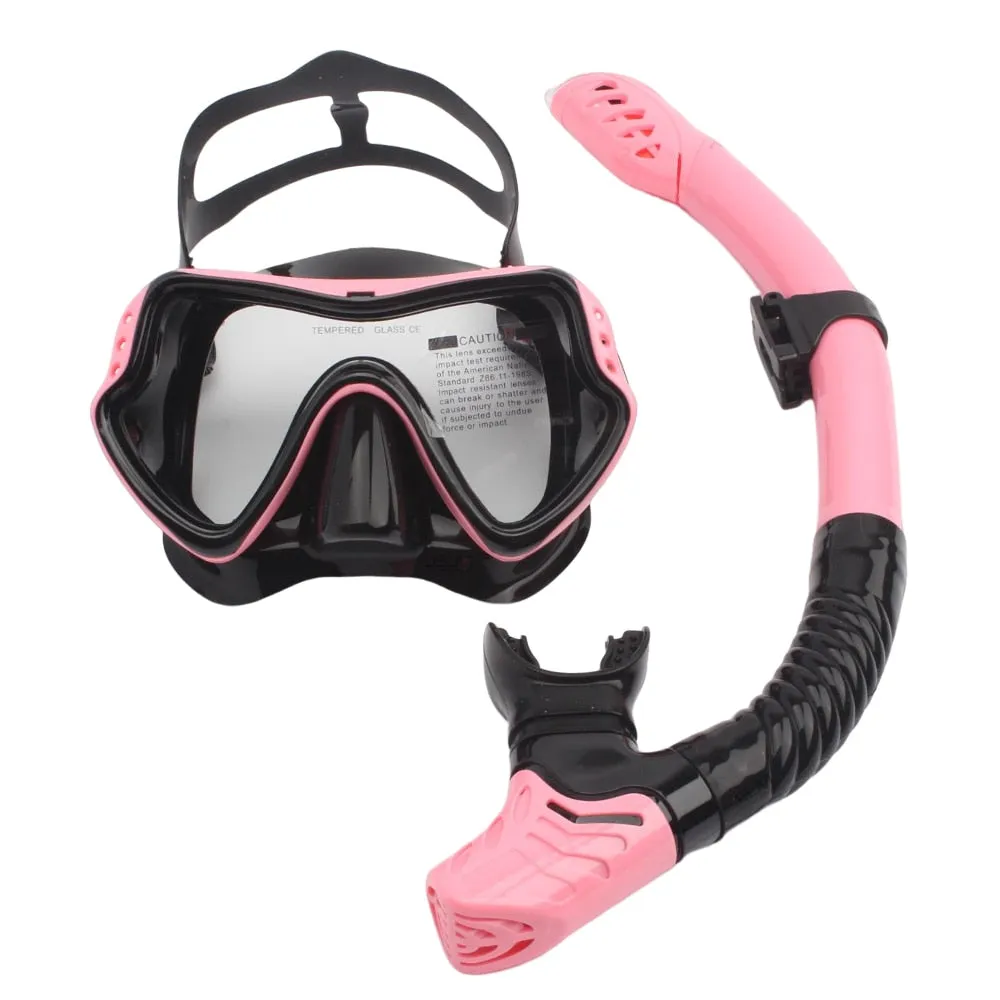 Professional Snorkel Diving Mask Set