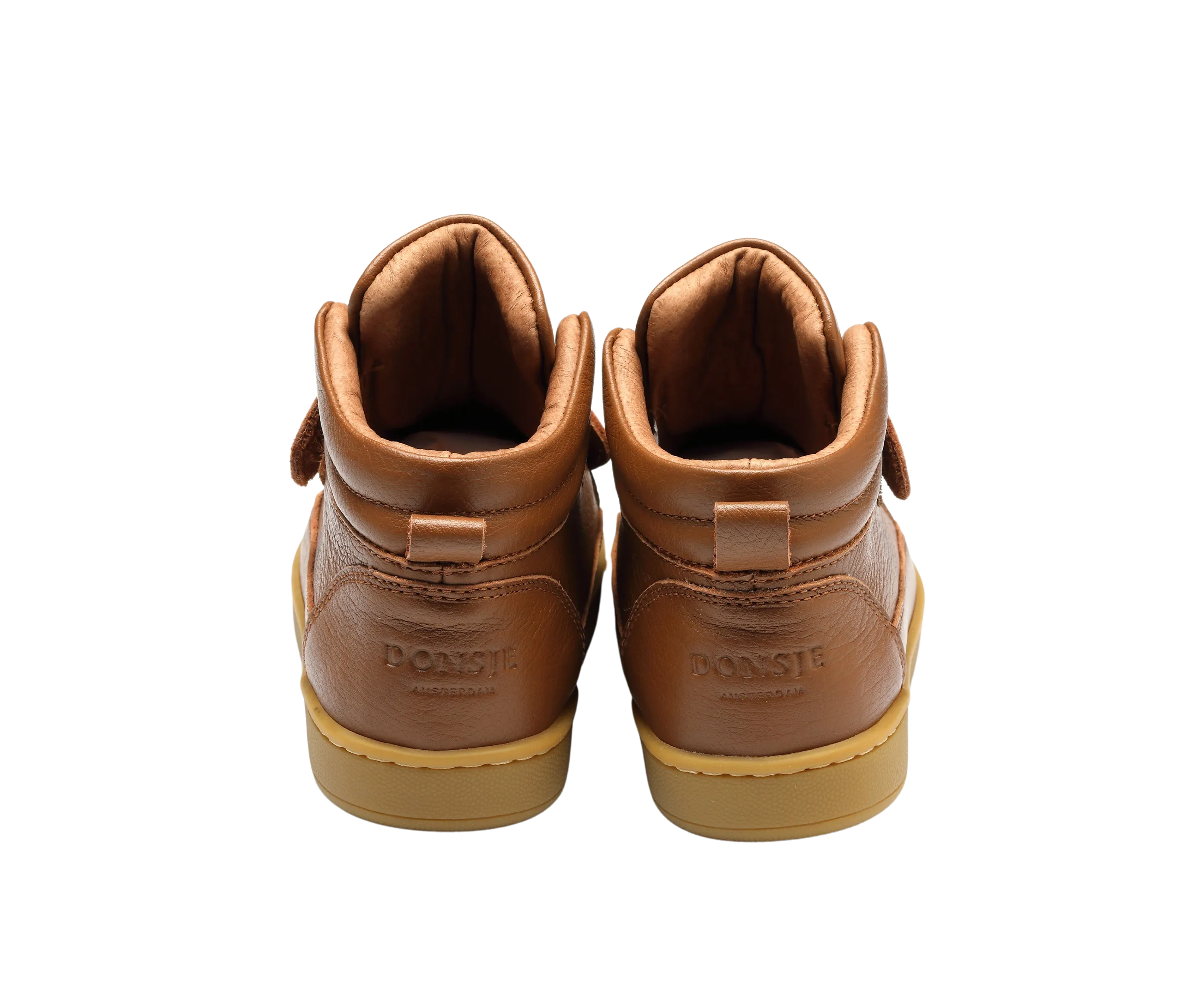 Qika Sneakers | Bear | Cognac Leather