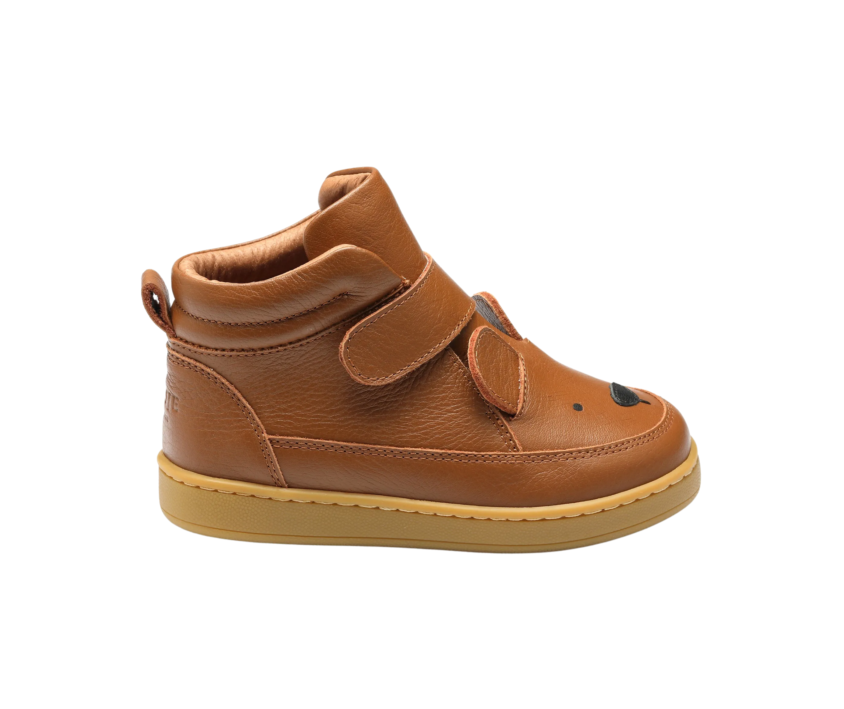 Qika Sneakers | Bear | Cognac Leather