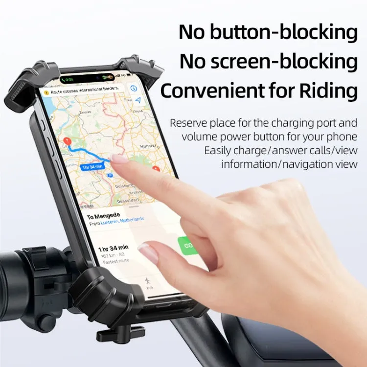 ROCK PRH1004 Cycling Phone Holder, Style:Rearview Mirror Style