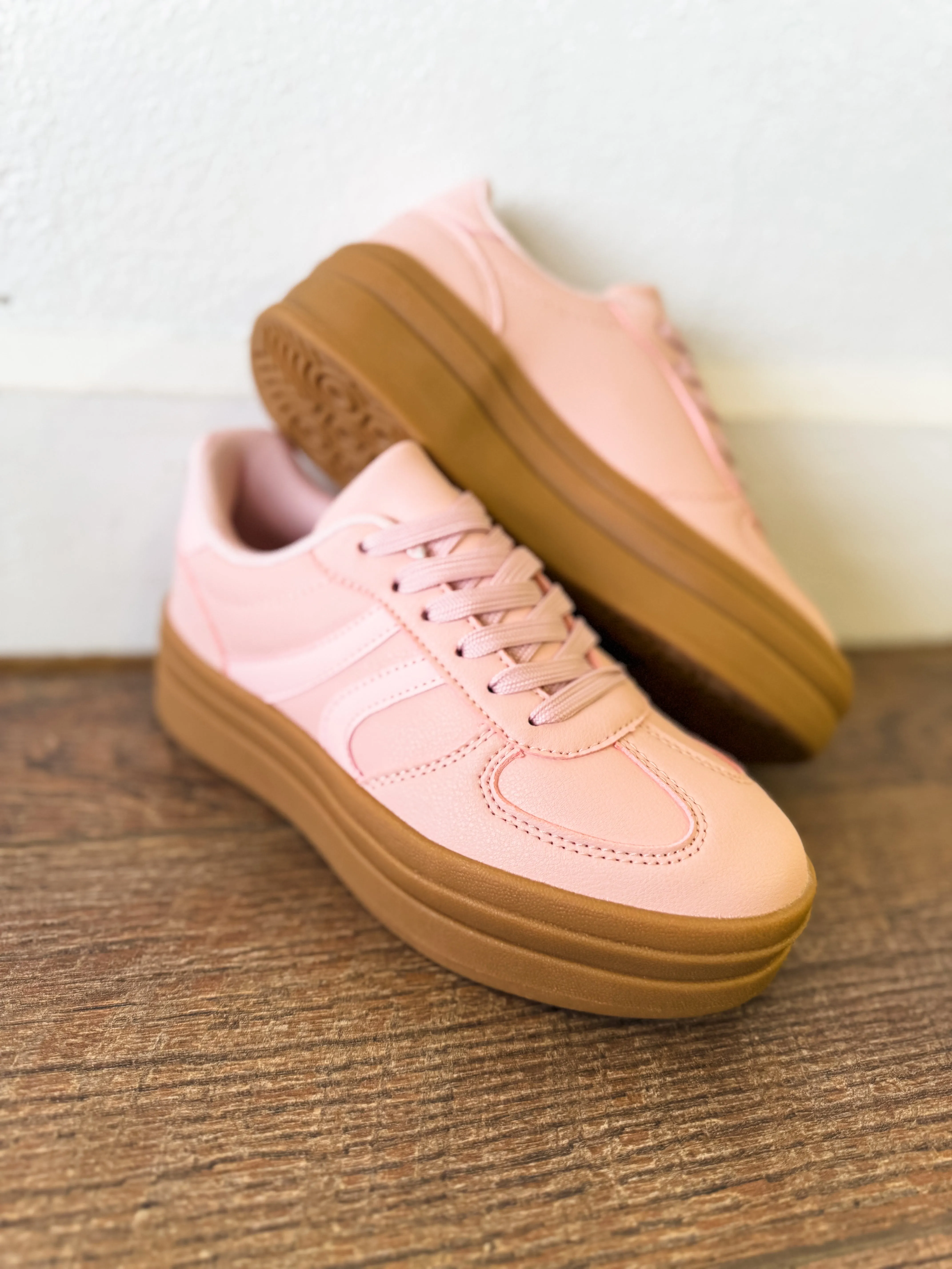 Rosie Platform Lace-Up Sneakers